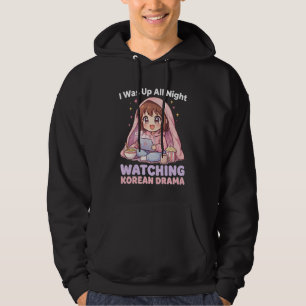 Ich war die ganze Nacht auf und habe Koreanisches  Hoodie