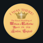 Ich war dort bei den Royal Wedding Tshirts Magnet<br><div class="desc">Ich war dort, auf der königlichen Hochzeit von Wills und Kate! Wenn Sie dort waren, dann Leckerei sich zu einem T - Shirt oder einer Tasse, die als ein großartiges Erinnerungsstück des historischen Ereignisses dienen wird! Und wenn Sie nur "im Geist" wären, dann ist das auch okay! Sie können Ihre...</div>