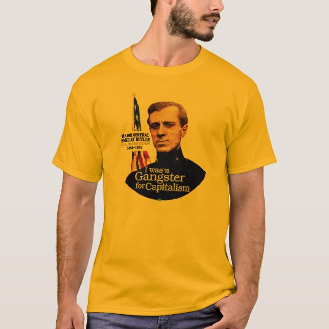"Ich war ein Gangster für Kapitalismus " T-Shirt (Vorderseite)