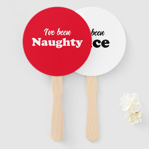 Ich war ein lustiges Weihnachtsspiel mit Naughty o Fächer