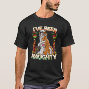 Ich war ein schmutziger Saint Bernard Hund mit dem T-Shirt