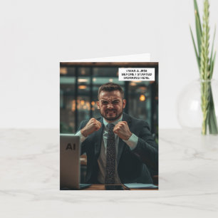 Ich war eine Jedi™ Grußkarte Karte