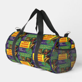 Ich war eine Teenager-Eichhörnchen-Parodie Duffle Bag