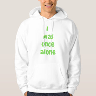ich war einst allein hoodie