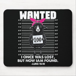 Ich war einst verloren, aber jetzt bin ich gefunde mousepad