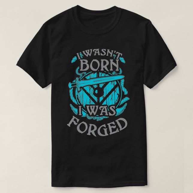 Ich war geboren, dass ich VERZÖGERT wurde T-Shirt (Design vorne)