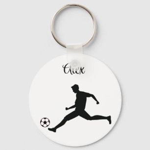 Ich war geboren Fußball zu spielen Schlüsselanhänger