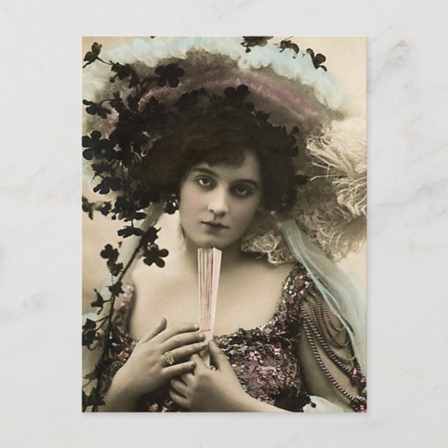 Ich war im Garten Postkarte (Vorderseite)