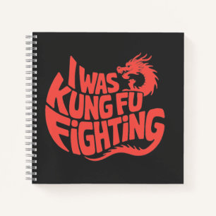 Ich war Kung-Fu-Kämpfer Notizbuch