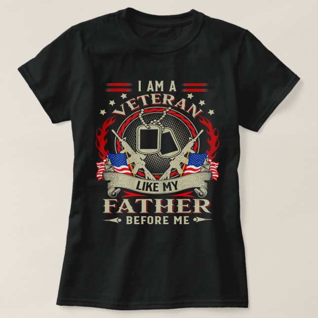 Ich war nicht in diesem Land US-Luftwaffe Veteran  T-Shirt (Design vorne)