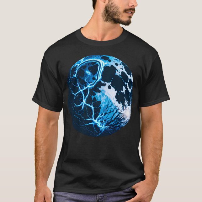 Ich war noch nie auf dem Mond T-Shirt (Vorderseite)