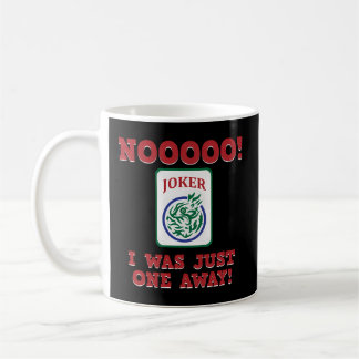 Ich war nur eine einzige Art Mahjong Spiele Kaffeetasse