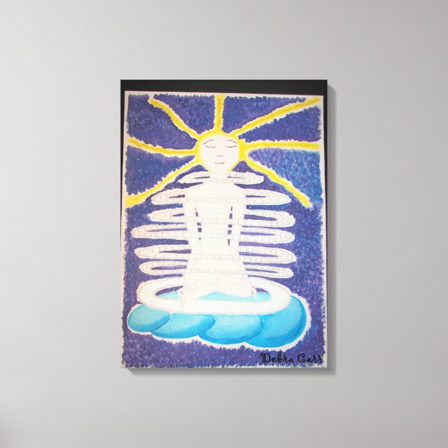 Ich war schon immer ausgestreckte Leinwand (Vorderseite)