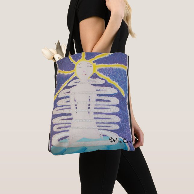 Ich war schon immer überall im Druck Tasche (Von Nahem)