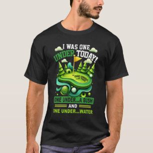 Ich war unter heute eins unter einem Baum, das ein T-Shirt