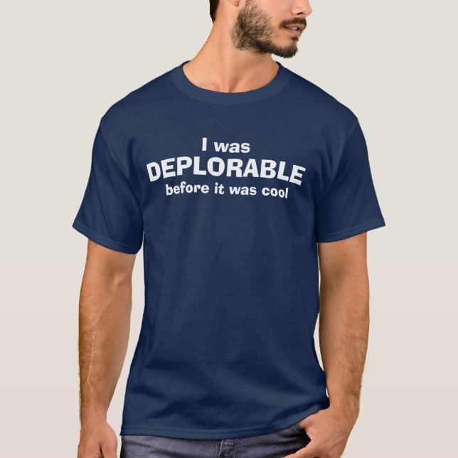 Ich war verurteilungswürdig, bevor es cool war! T-Shirt (Vorderseite)