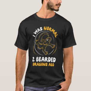 Ich war vor 2 bärtigen Drachen normal T-Shirt