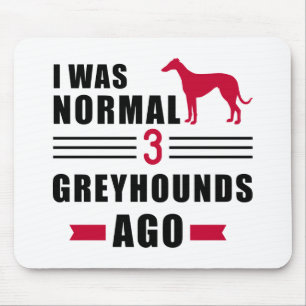 Ich war vor 3 Griechen normal Mousepad