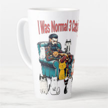 Ich war vor 3 Katzen normal - Funny Cat Tasse