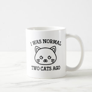 Ich war vor zwei Katzen normal Kaffeetasse