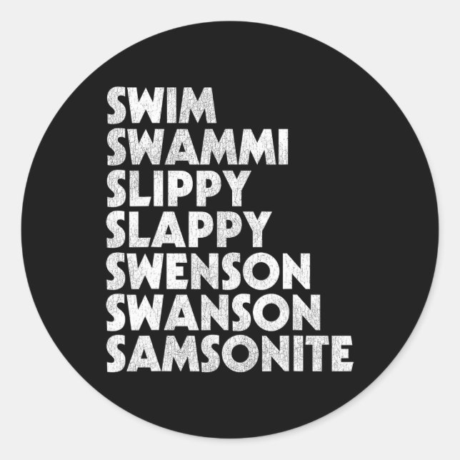 Ich war weg! Dumb und Dumber Lloyd Weihnachtspass Runder Aufkleber (Vorderseite)