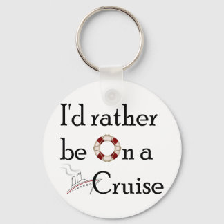 Ich wäre eher auf einer Kreuzfahrt Schlüsselanhänger