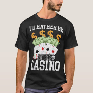 Ich wäre eher bei der Casino Gambling Poker Card G T-Shirt