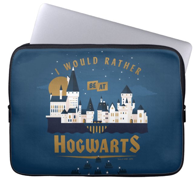 Ich wäre eher bei HOGWARTS™ Abstrakter Bootsfahrt Laptopschutzhülle (Vorderseite)