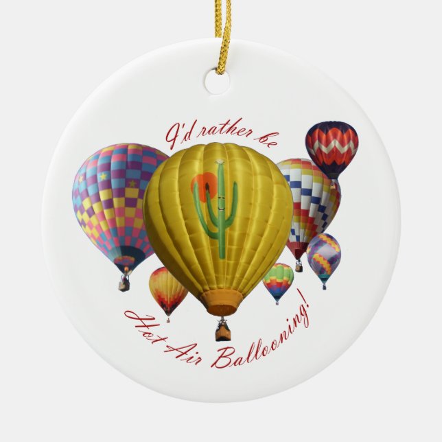 Ich wäre eher ein Ornament für Heißluftballon (Vorne)