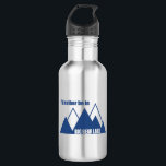 Ich wäre eher im Big Bear Lake California Mountain Edelstahlflasche<br><div class="desc">Im Herzen von Südkalifornien gelegen und nur eine kurze Fahrt von Phoenix und Las Vegas entfernt,  ist der Big Bar Lake das Juwel des San Bernardino Nationalwaldes und ein Abenteuerziel.</div>