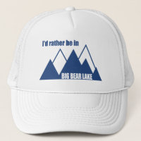 Ich wäre eher im Big Bear Lake California Mountain