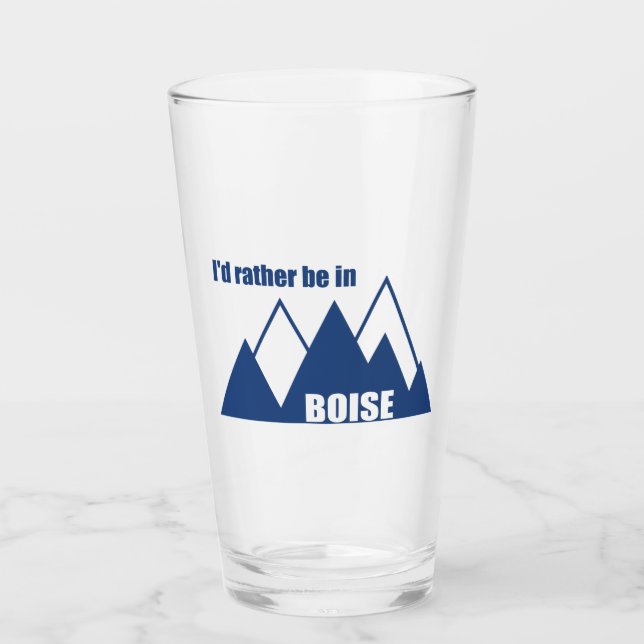 Ich wäre eher im Boise Idaho Mountain Glas (Vorderseite)