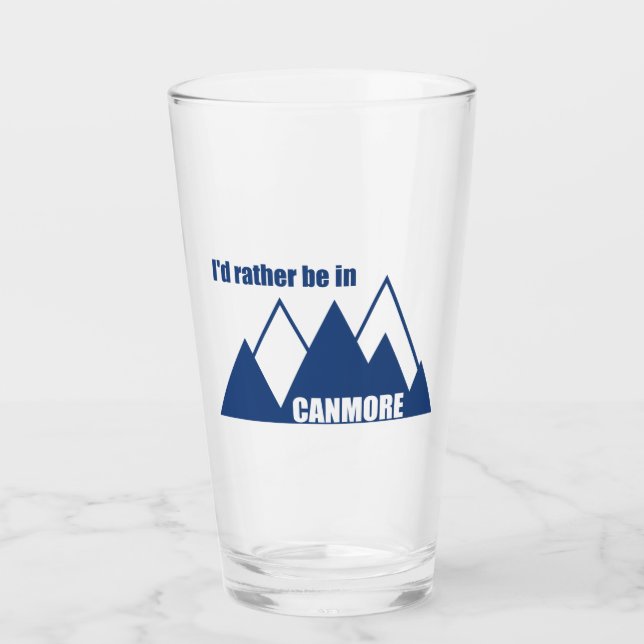 Ich wäre eher im Kanmore-Berg Glas (Vorderseite)