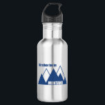 Ich wäre eher im Montana-Berg Edelstahlflasche<br><div class="desc">Vom Glacier-Nationalpark bis zu den Bergen der Bärenzahn ist Montana der Inbegriff des Westens. Zeigen Sie Ihre Liebe für Montana!</div>