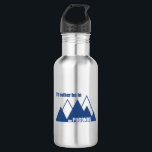 Ich wäre eher im Poconos-Berg. Edelstahlflasche<br><div class="desc">Die Pocono-Berge,  oder Poconos,  umfassen bewaldete Gipfel,  Seen und Täler im Osten Pennsylvaniens. Die Poconos sind mit der Wasserap Delaware,  den Wasserfällen in Brushkill und dem Skifahren im Winter ein Top-Ziel.</div>