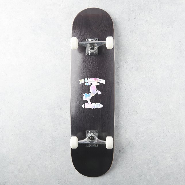 Ich wäre eher im Stall Aufkleber (Skateboard)