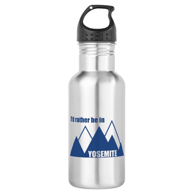 Ich wäre eher im Yosemite Nationalpark Mountain Edelstahlflasche (Vorderseite)