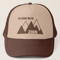 Ich wäre eher im Zion-Nationalpark Utah-Berg