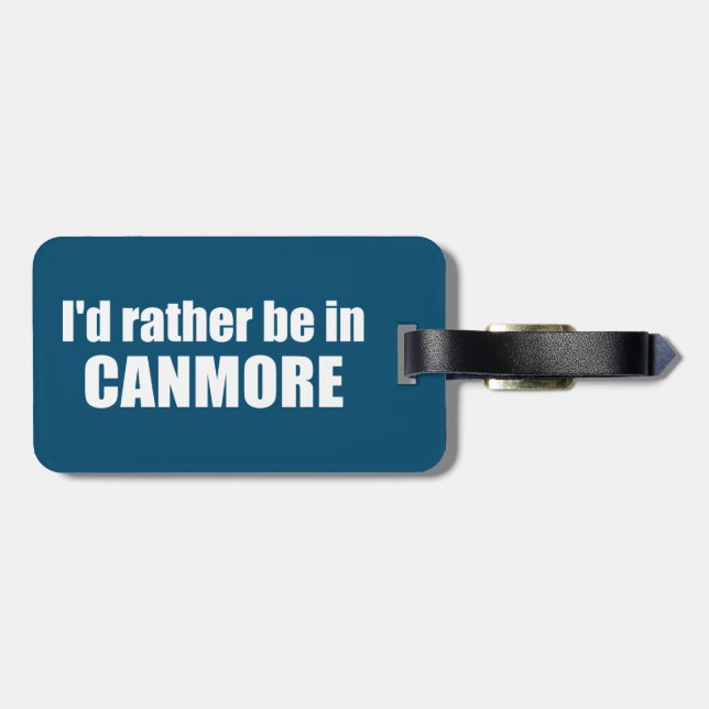 Ich wäre eher in Canmore Gepäckanhänger (Rückseite horizontal)