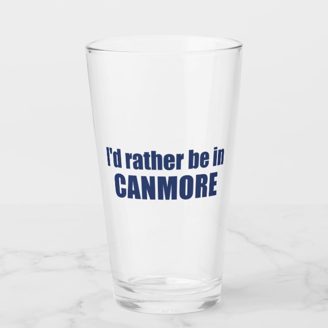 Ich wäre eher in Canmore Glas (Vorderseite)
