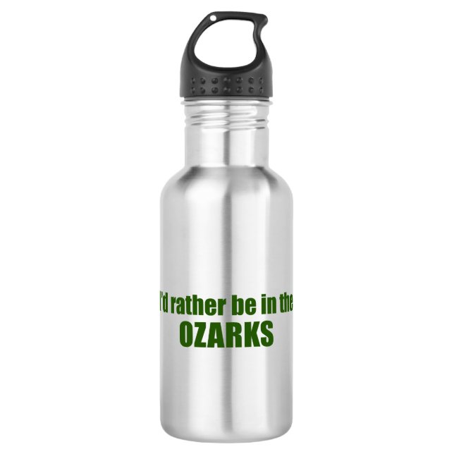 Ich wäre eher in den Ozarks Edelstahlflasche (Vorderseite)