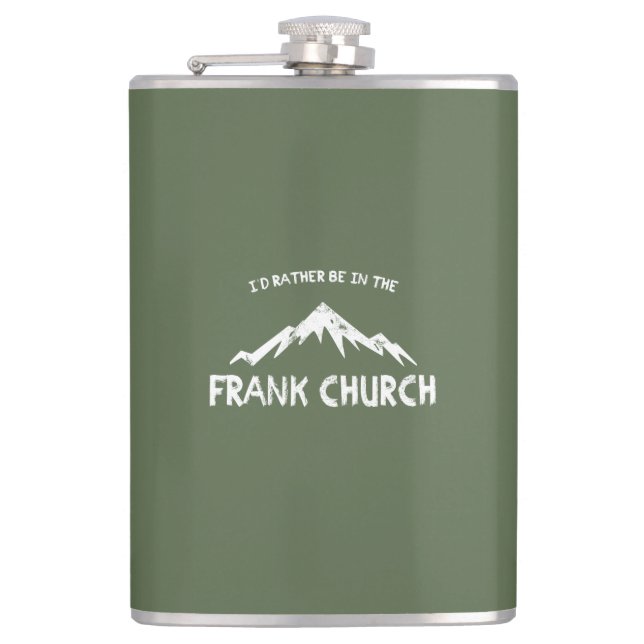 Ich wäre eher in der Frank-Kirche Flachmann (Vorderseite)