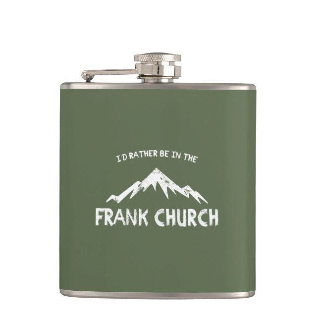 Ich wäre eher in der Frank-Kirche Flachmann (Vorderseite)
