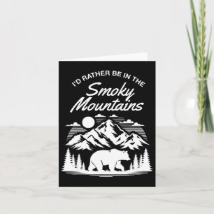 Ich wäre eher in der Smoky Mountains National Park Karte