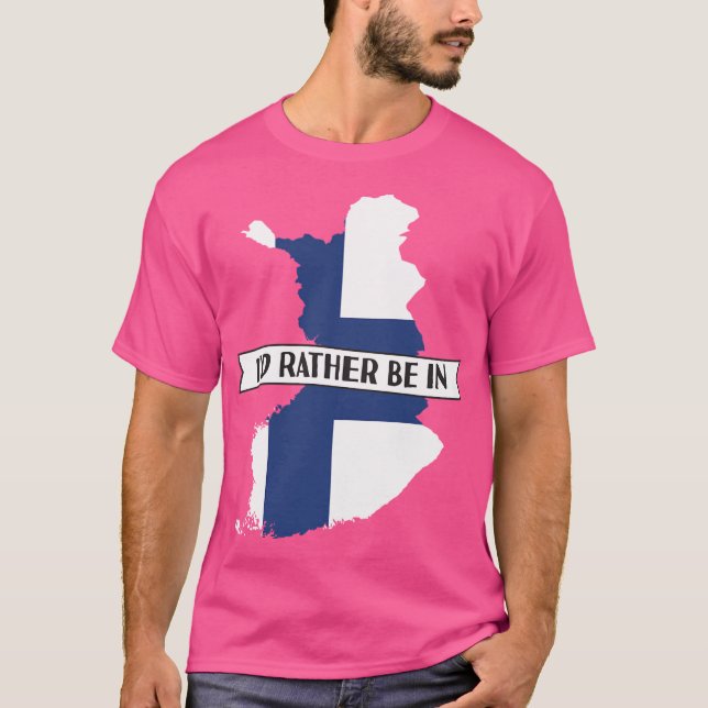 Ich wäre eher in Finnland T-Shirt (Vorderseite)