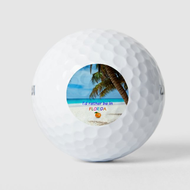 Ich wäre eher in Florida Golfball (Vorderseite)