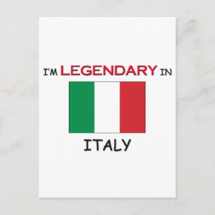 Ich wäre eher in ITALIEN Postkarte