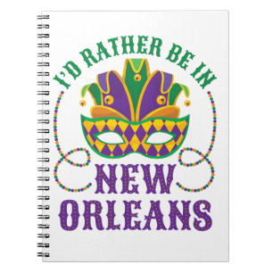 Ich wäre eher in New Orleans Notizblock
