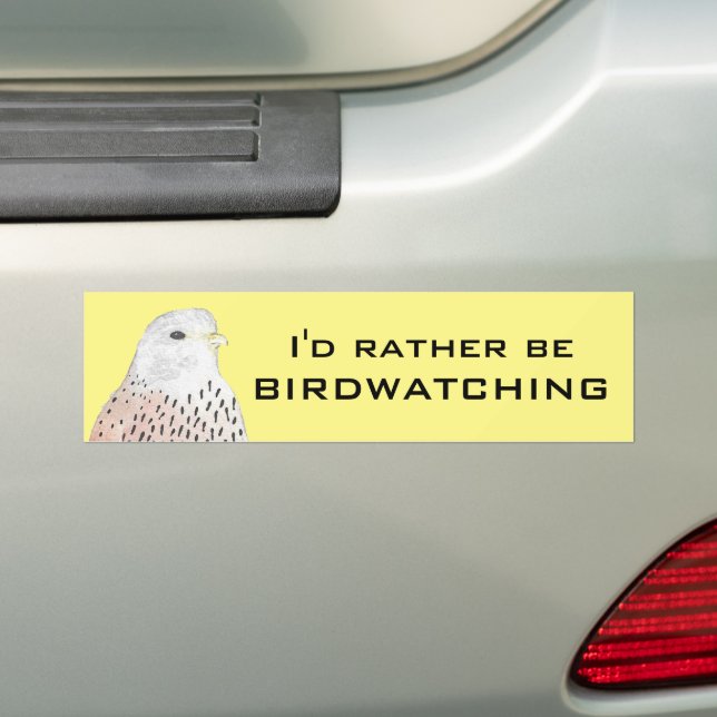 Ich wäre eher Vogelbeobachtung Autoaufkleber (Auf Auto)