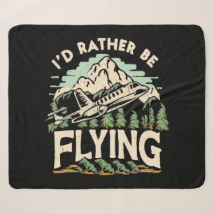 Ich wäre lieber am Fliegen. Flugzeug Sherpadecke